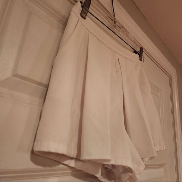 Depri white high waisted shorts M - Picture 2 of 3